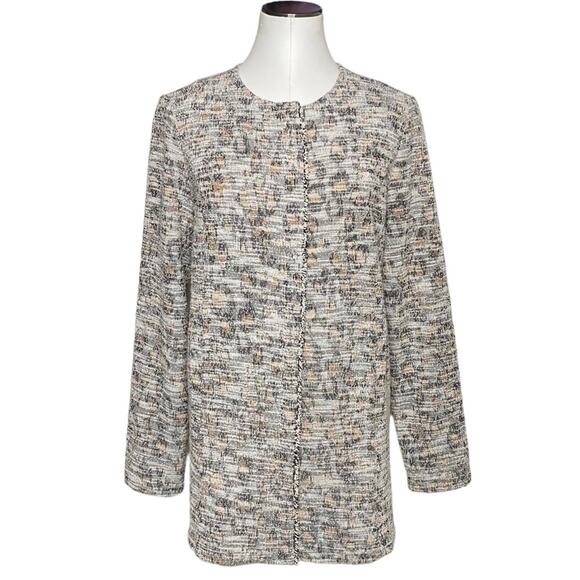 DOLAN Leopard Longline Jacket size Large - Picture 2 of 11